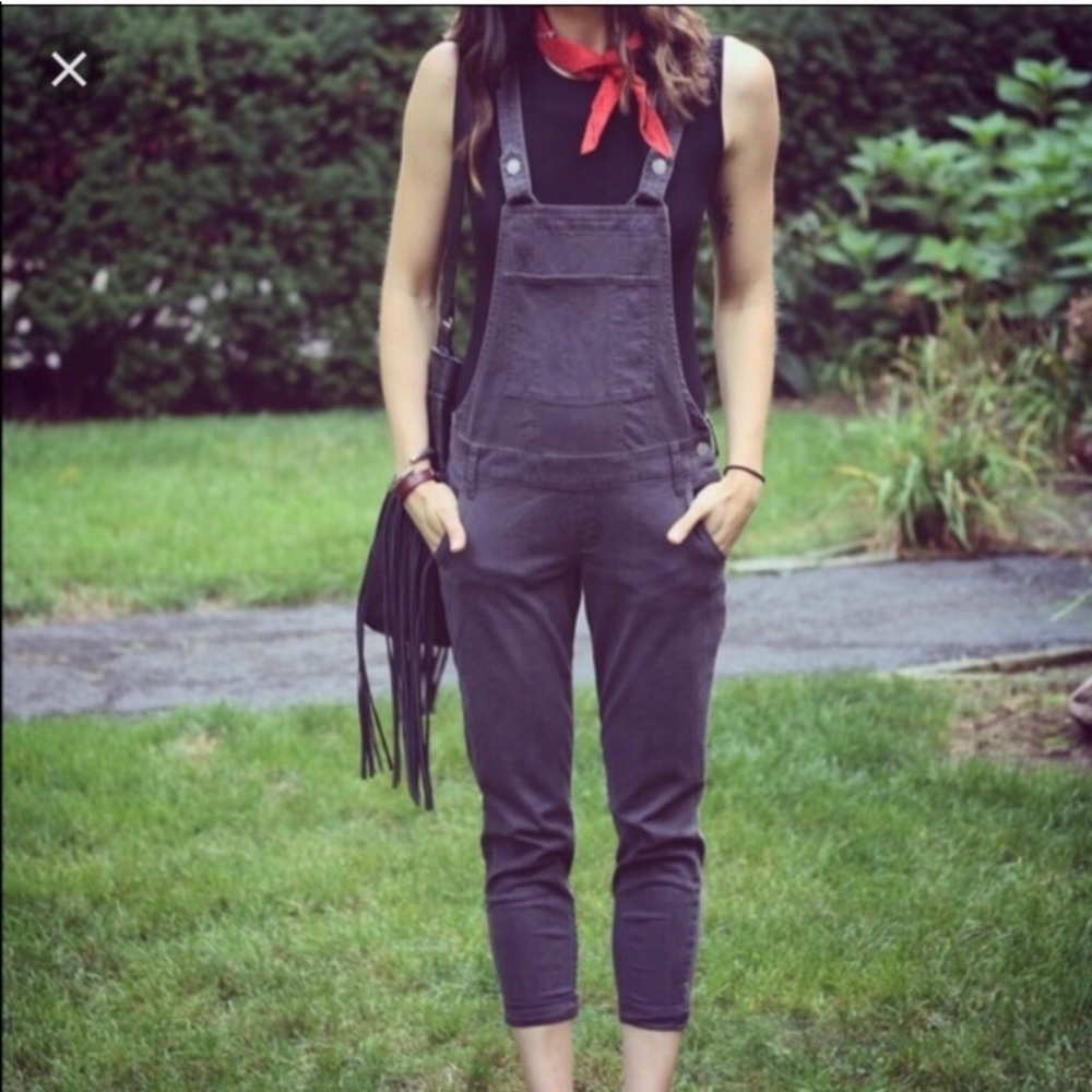 Grey overalls
